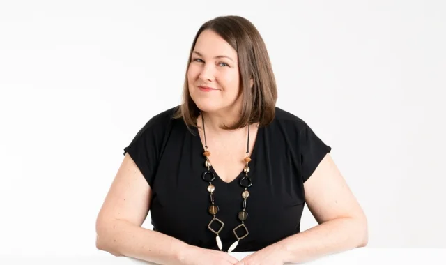 Sonya Stattmann looking into camera coaching founders