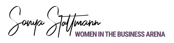 women-hub-logo-sonya-stattmann script logo for sonya stattmann and her women in the business arena hub