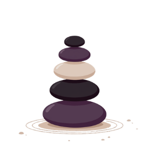 illustration of stacked stones representing regulation first for stability and success