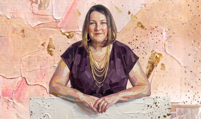 illustration of sonya stattmann facilitator and speaker for women in business mobile version